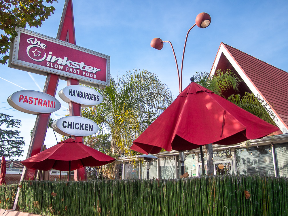 The Oinkster eatery, Eagle Rock, Los Angeles, CA